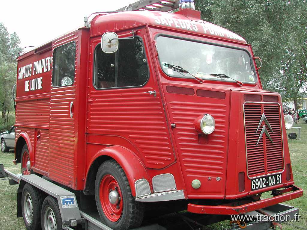 2014_Madine (162).JPG - 29ème Retro Meus'Auto au Lac de Madine, Citroen Type HY Sapeurs Pompiers de Loivre